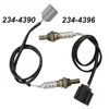 2pcs O2 Oxygen Sensor for Mazda 5 2.3L 2006-2007 Mazda 3 2.0L 2.3L 2004 2005 Upstream Downstream 4 Wires 234-4396 234-4390 1