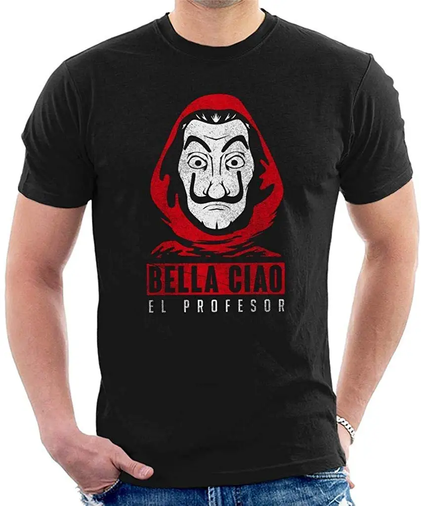 Bella Ciao El Professional Casa De Papel Мужская футболка |