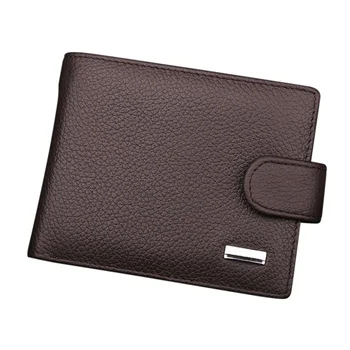 

Hot Sale Vintage Men Wallets Luxury PU Leather Purses Short Casual Male Card Holder carteira Brand Wallet