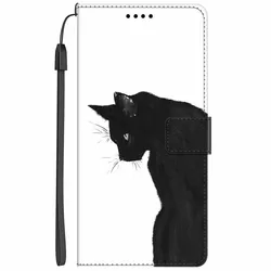 Elegant Leather Flip Wallet Case with Magnetic Closure and Stand Holder - Lovely Protector for TCL 306 (32)