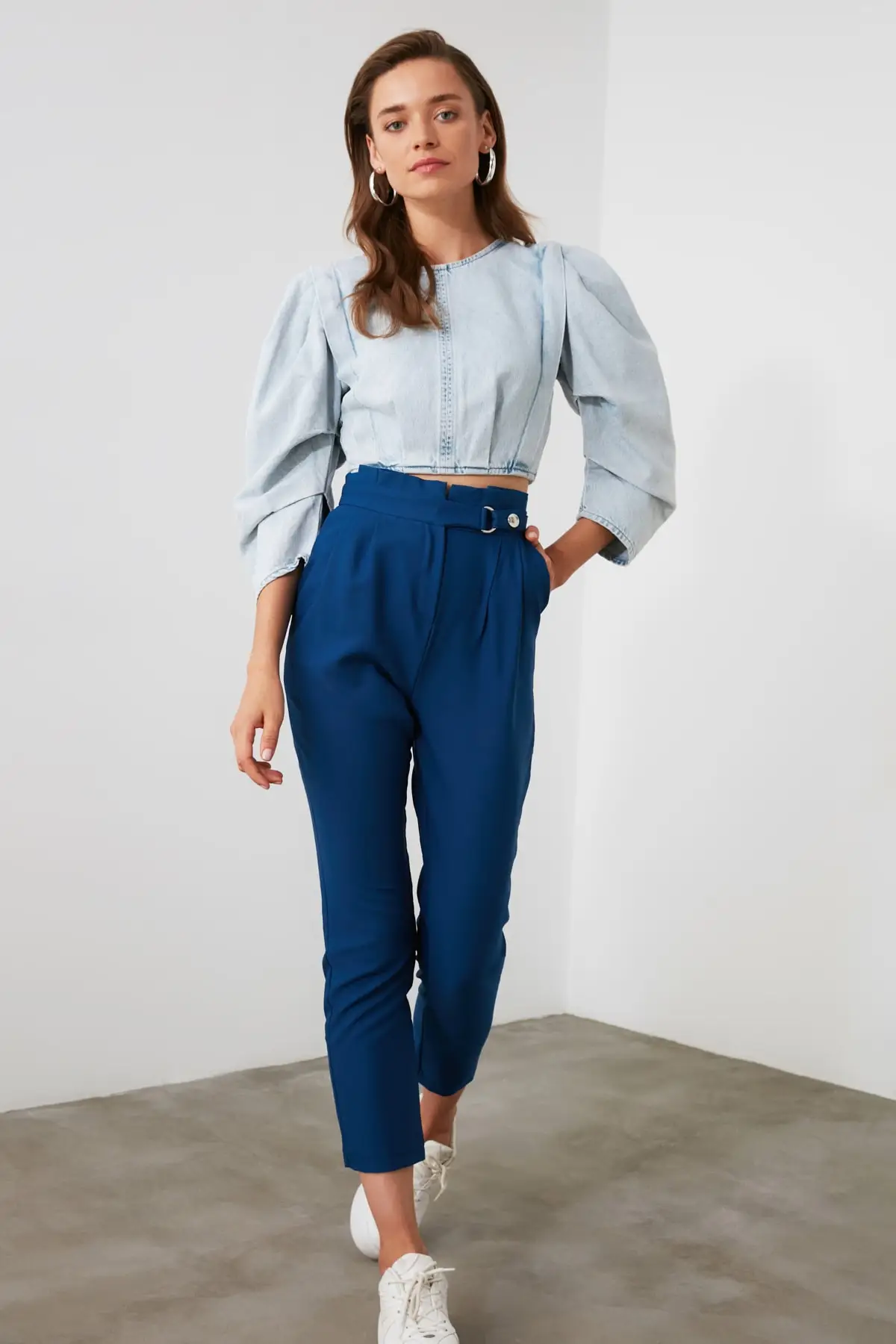 Trendyol Snaps Trousers TWOSS20PL0131 Trendyol Snaps Trousers TWOSS20PL0131