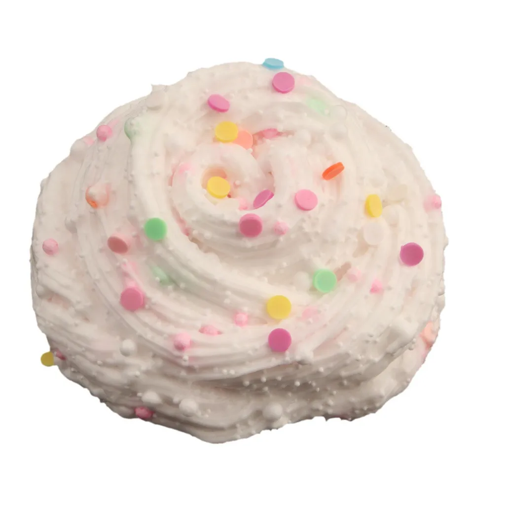 Fluffy Slime Supplies Stress Relief Toy Child Creativity Imagination Education toy Beautiful Color Colorful Slime toys #A