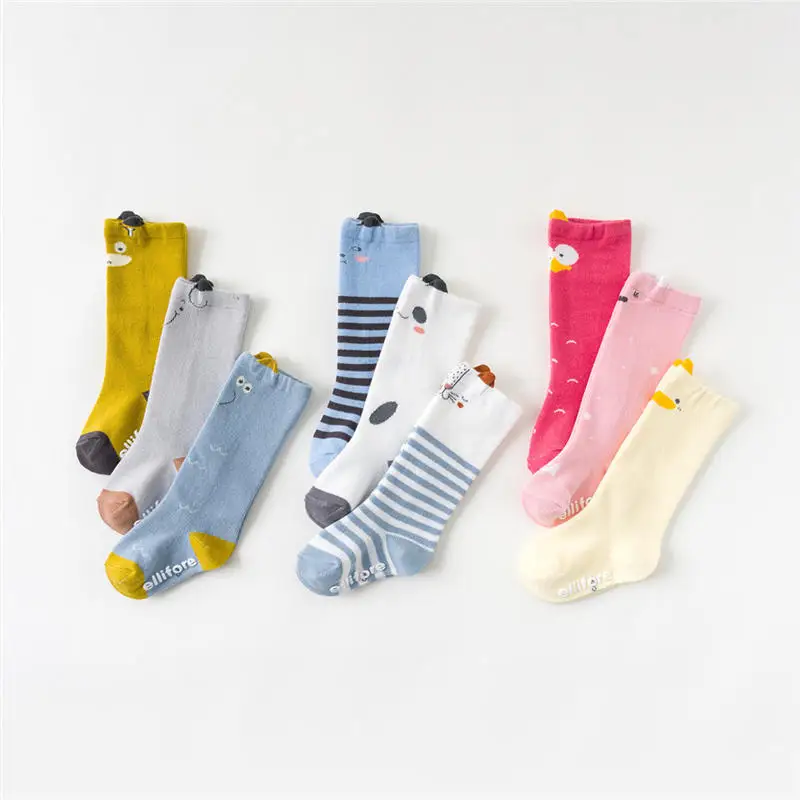 Balleenshining/Детские носки с рисунками животных зимние и осенние Гольфы с пандой и котом для новорожденных Детские гетры для От 1 до 3 лет