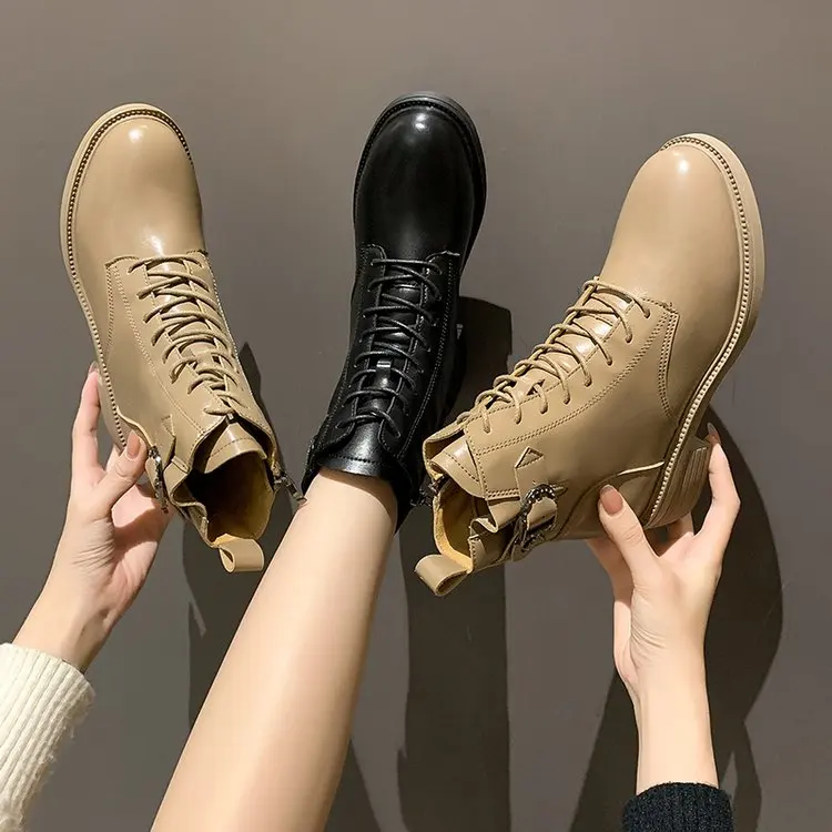

Women's Autumn Boots, Women's Short Boots, Fashionable and Comfortable Women's Boots, Increased Pure Color Boots women boots