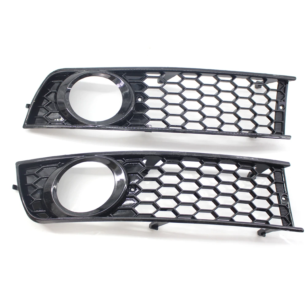 2 шт. Передняя Нижняя часть автомобиля противотуманная фара решетка гриль бампер