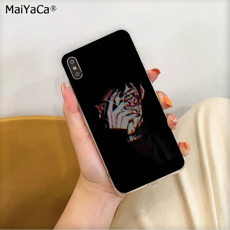 MaiYaCa Темный аниме Haise Sasaki Токийский Гуль мальчик Coque Оболочка Чехол для телефона для iPhone 11 pro XS MAX 8 7 6 6S Plus X 5 5S SE XR