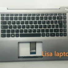 Для lenovo uppercase w s41-70 silver BKL La new 500s-14 300s-14 испанская двуязычная клавиатура