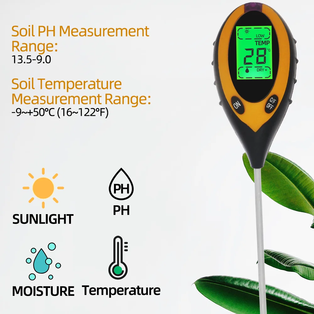 Soil Tester 5-in-1 Gardening Tool
