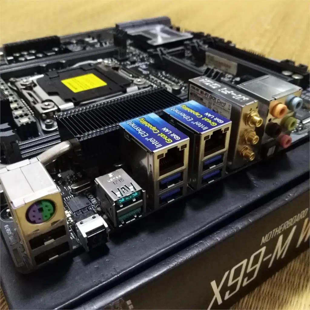 ASUS X99-M WS рабочая станция Материнская плата поддержка s M.2 интерфейс USB 3,1 Поддержка wifi новая оригинальная материнская плата