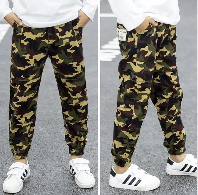 boys camouflage trousers