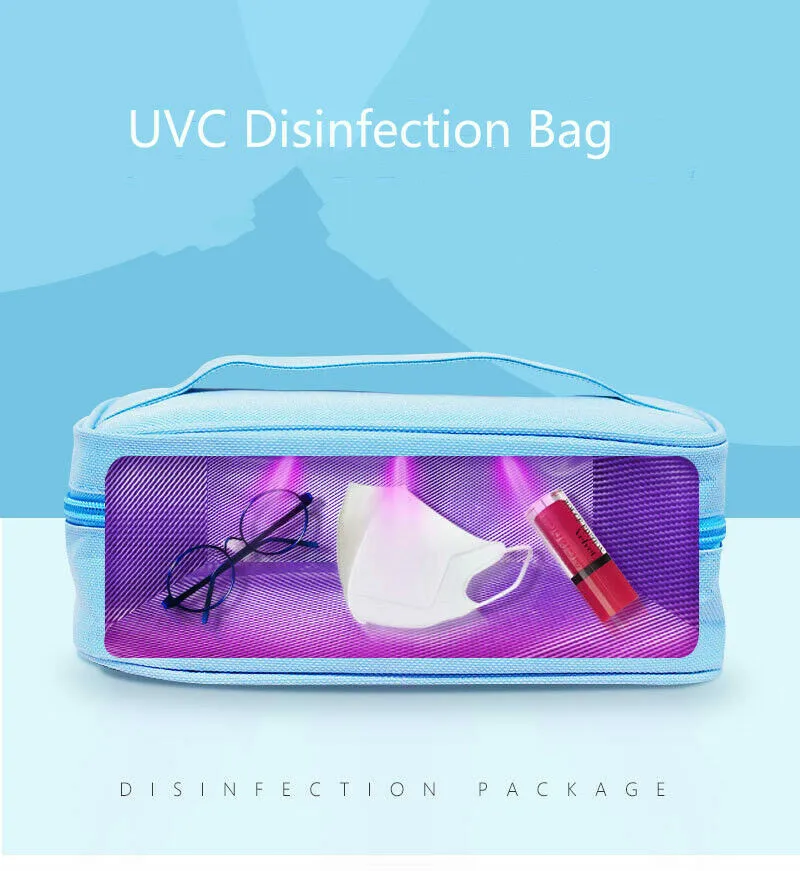 Tanie Przenośne światło ultrafioletowe sterylizator telefonu komórkowego, dezynfektor aromaterapii UV Sanitzier Box na