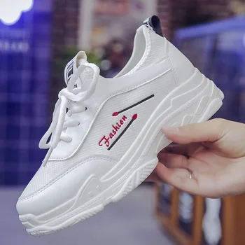 

Platform Sneakers Fashion Women Vulcanize Shoes Harajuku Shoes Chunky Sneakers Women Shoes Comfort Women Flats Sneakers Shoes