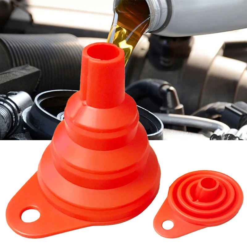 Car Engine Funnel Gasoline Oil Fuel Petrol Diesel Liquid Fluid Change