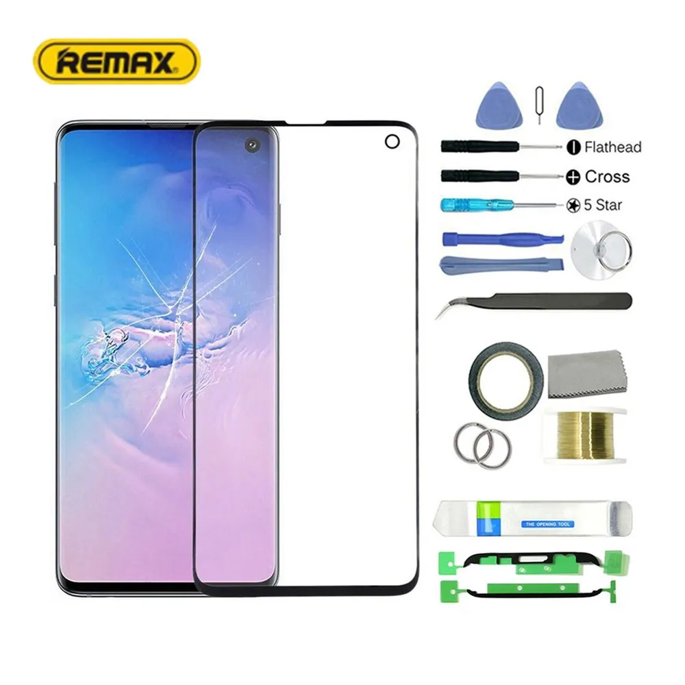 Оригинальный ЖК экран для Samsung Galaxy S8 + S9 S10plus изогнутая защита экрана Замена
