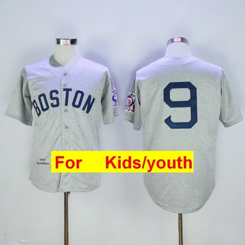 Youth Boston Mookie Betts Xander Bogaerts J.D. Martinez Andrew Benintendi Chris Sale Jackie Bradley Flex& Cool Base Jersey - Цвет: Белый