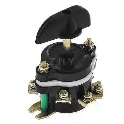 

HZ10 Series 380V 10A 6 Pins Changeover Combination Switch DPDT