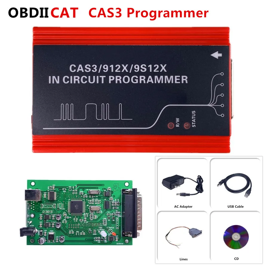 

DHL Free For B-M-W Key Programmer CAS3/912X/9S12X in Circuit Programmer Super Function CAS 3 Programmer Tool