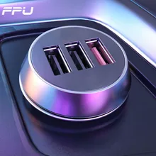 FPU Charge rapide 3.0 chargeur de voiture pour iPhone Xiaomi Samsung S10 QC QC3.0 Multi USB chargeur automatique rapide voiture téléphone chargeur adaptateur(China)