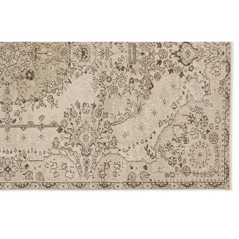 

Handmade Beige Vintage English English Area Rug 164x270 Cm-5'5''X8'10''