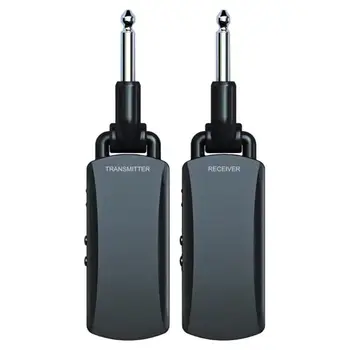 

Wireless Guitar System - 5.8GHz Rechargeable Guitar Wireless Audio Transmitter Receiver - Electric Digital Guitar System Transmi