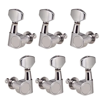 

Replacement Sealed Guitar String Tuning Peg 3R3L Chrome For Acoustic Guitar