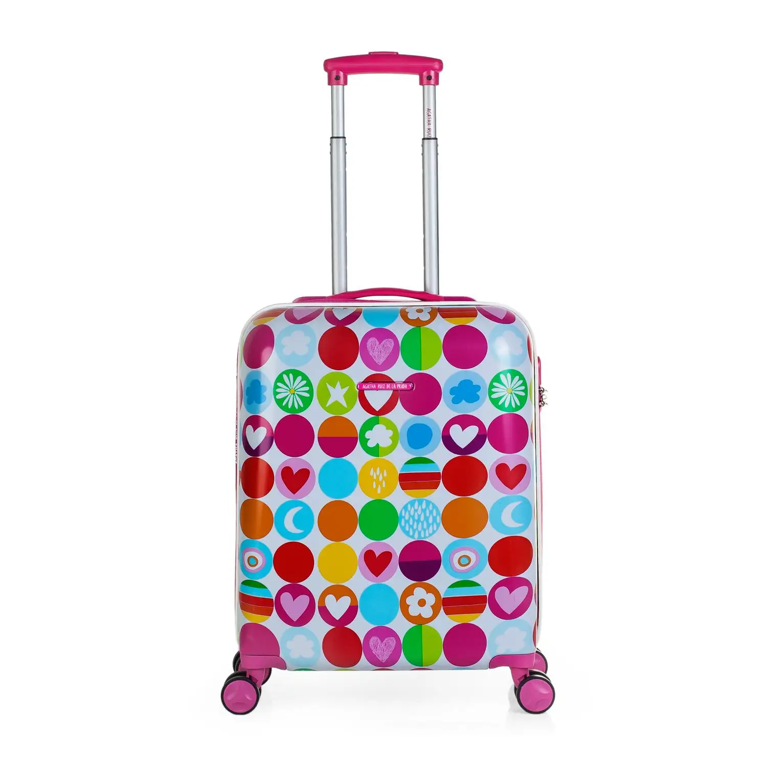 AGATHA RUIZ DE LA PRADA модель Happy Agatha каюта чемодан для путешествий жесткий 55 см Поликарбонат 56350