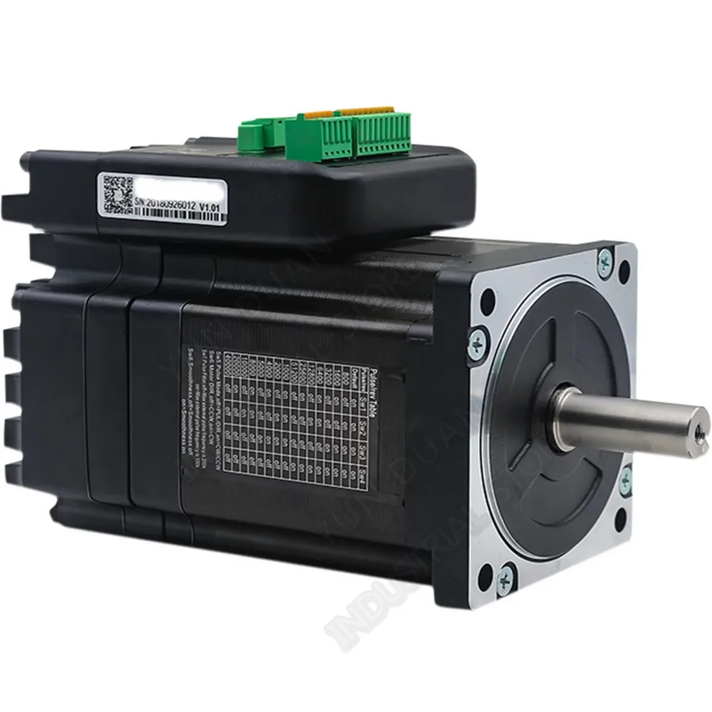 Интегрированный драйвер двигателя с замкнутым контуром 2000 нм NEMA34 86 мм об/мин 60 в