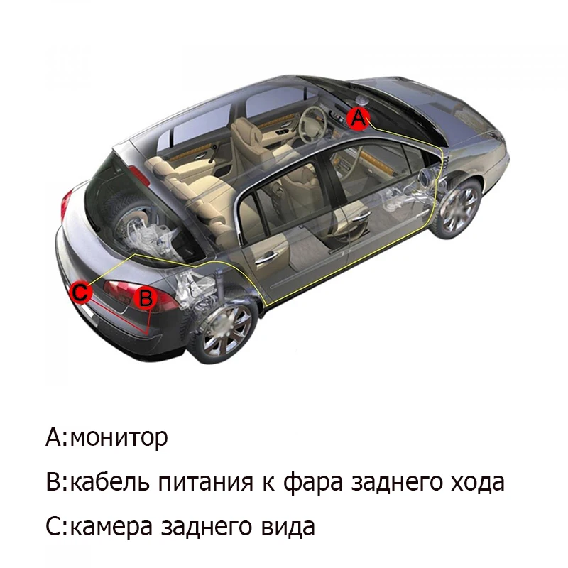 Автомобильная камера заднего вида для Land Rover/freelander/Range Rover/Ford Mondeo/Carnival S-Max Focus 2C 3C