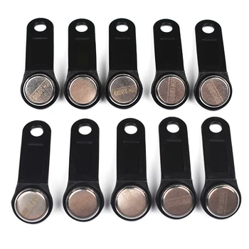 재기록 가능 RFID 터치 메모리 키, 복사 카드, 사우나 달라스 키 카드용, RW1990, IButton, 5 개, 10 개