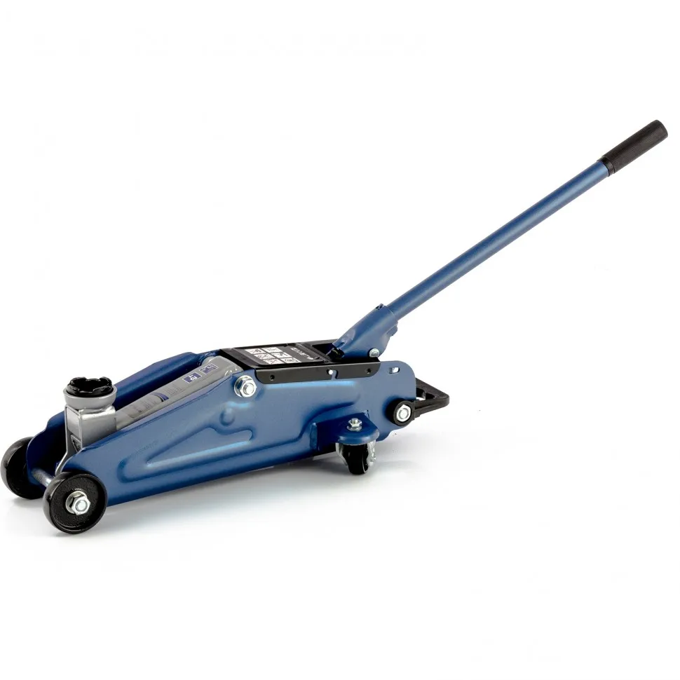 Домкрат подкатной STELS 51127 (Грузоподъемность 2 т, высота подхвата 140 мм, высота подъема 340 мм, клапан защиты от перегрузки, усиленная конструкция)