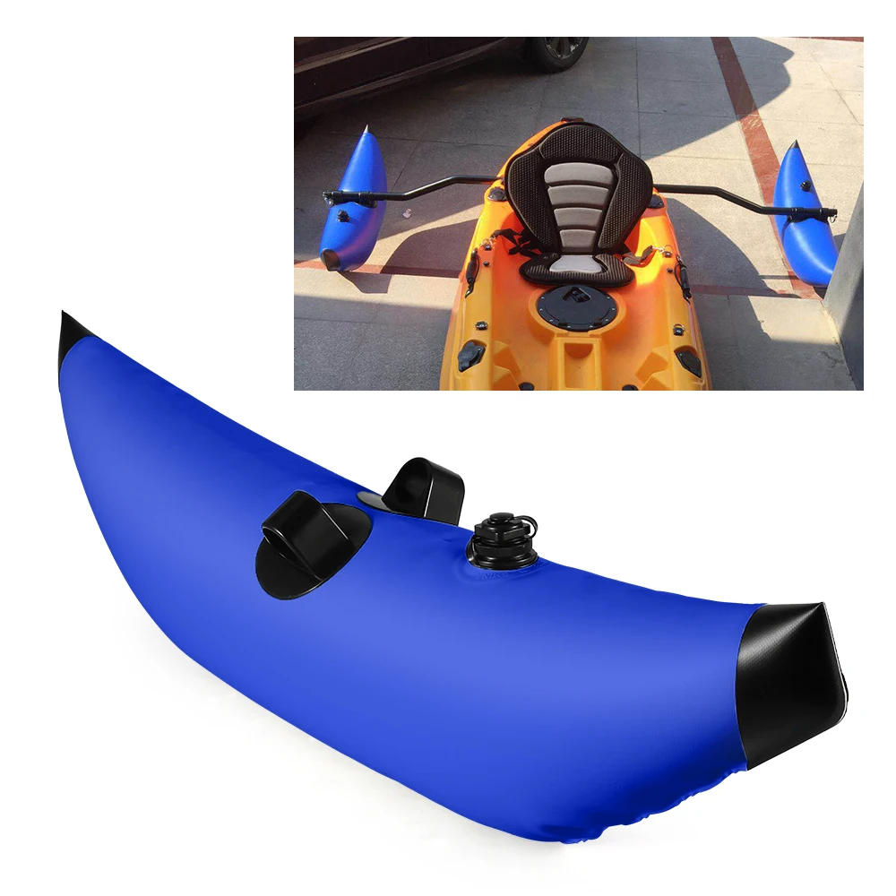 Каяк ПВХ надувной Outrigger каяк каноэ рыбацкая лодка стоящая поплавковая система