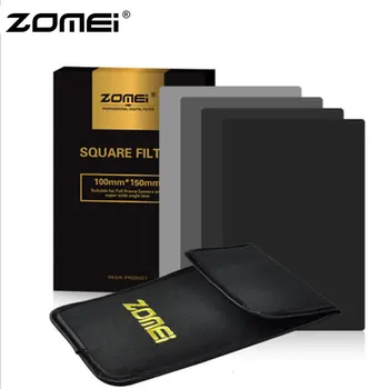 

Zomei 150x100mm Fader Square Variable ND16 Filter Resin for Nikon DSLR SLR Camera Lens ND Filter For Cokin Z series