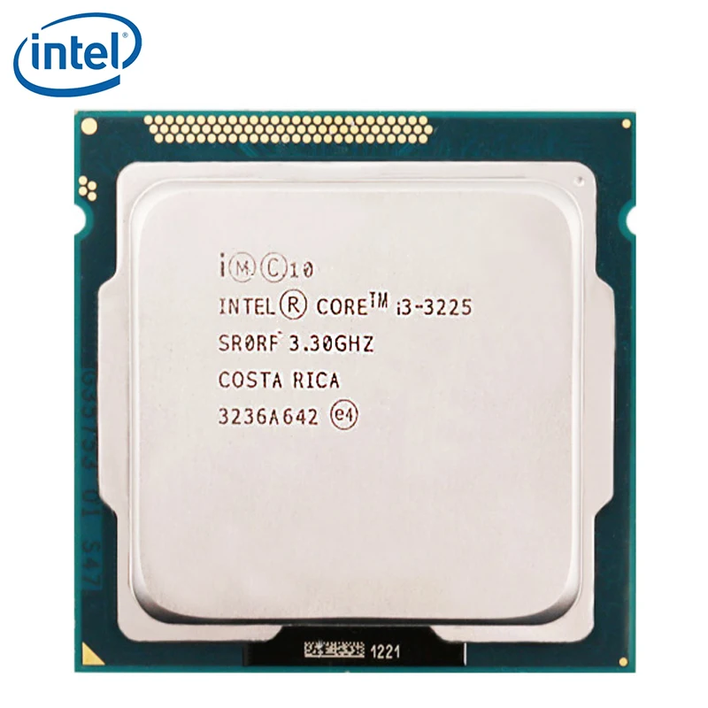 Процессор Intel Core i3-3225 i3 3225 55 Вт Intel HD graphics 4000 3M кэш 3,3 ГГц LGA 1155 настольный процессор протестированный рабочий