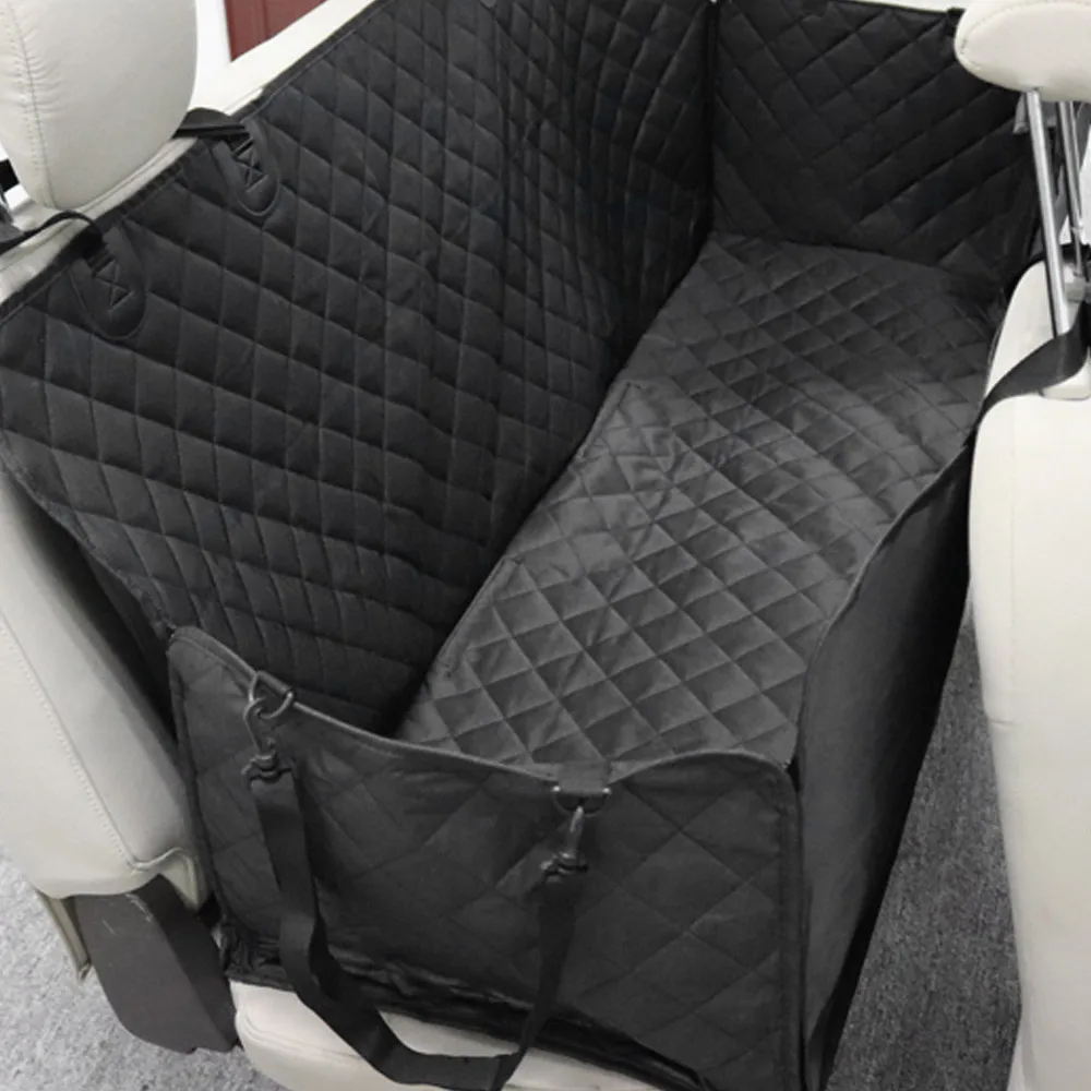 

Hot Pet Car Seat Cover for Pets Dog Seat Cover Car Hammock with Mesh Window Pet Backseat Protector Mat Pet Seat Cover Dod Hammoc