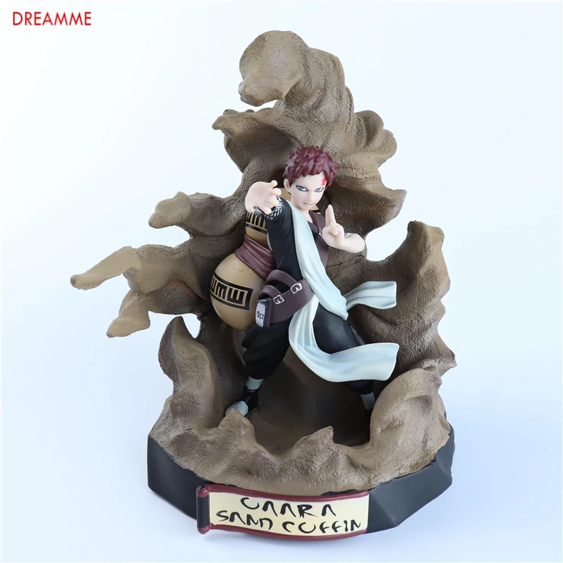 Наруто повязка на голову Sabaku no Gaara фигурку ПВХ Новая коллекция Фигурки Коллекция