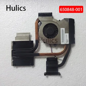 

Hulics Original for HP pavilion DV6-6000 dv6 DV7-6000 DV7 laptop cooling heatsink with fan 665278-001 650848-001