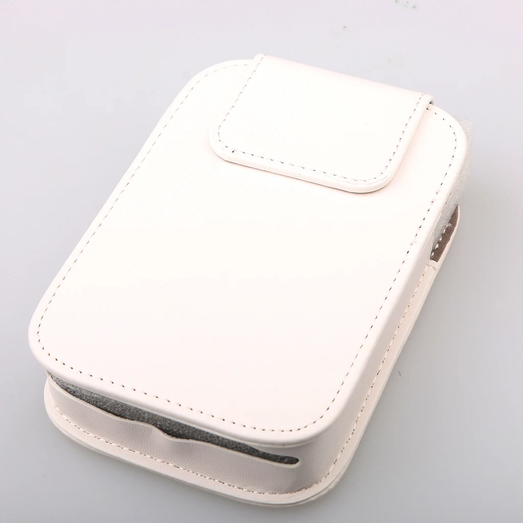 Protective Artificial Leather Carry Case Cover Storage Bag for HP Sprocket Model Photo Printer soft smooth daily life waterproof