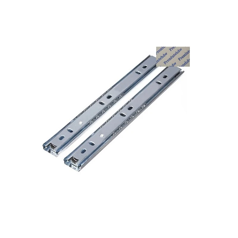 27mm Wide Ball Bearing Drawer Slide Detachable 2 Fold Keyboard Desk