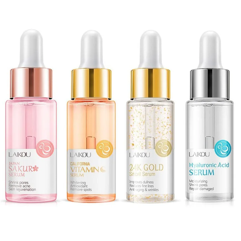 24k Gold Vitamin C Snail Face Serum Hyaluronic Acid Whitening Moisturizing Cherry Primer Anti Wrinkle Nourish Skin Care Hot 17ml 24k Gold Vitamin C Snail Face Serum Hyaluronic Acid Whitening Moisturizing Cherry Primer Anti Wrinkle Nourish Skin Care Hot 17ml