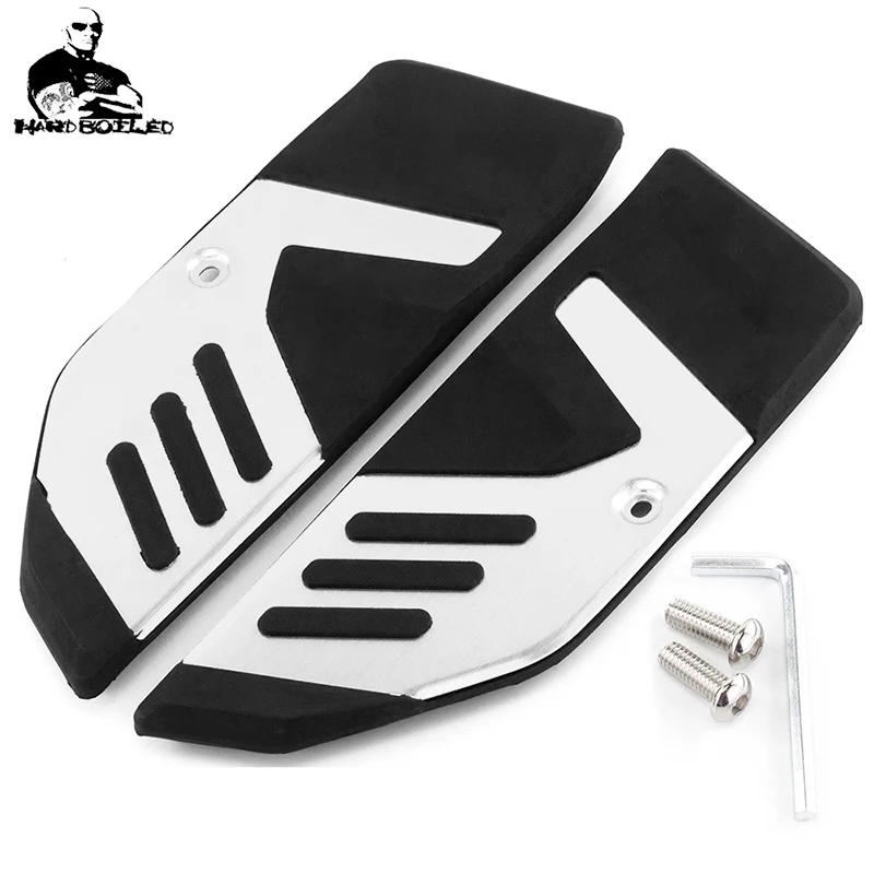 T MAX Motorcycle Footboard Steps For YAMAHA T-MAX 560 TMAX560 TMAX 560 2019 2020 Front Rear Footrest Pegs Plate Pads Foot Stack (8)
