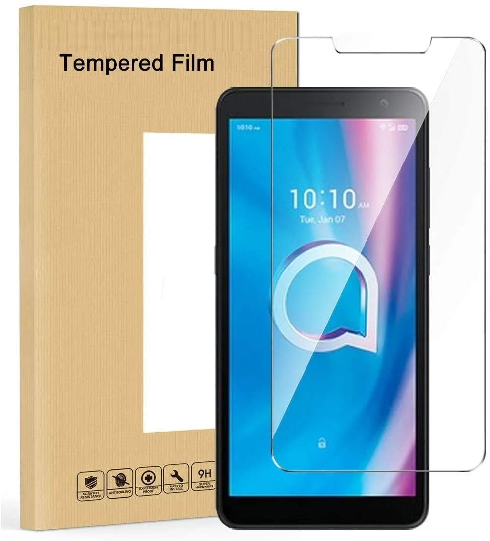 Закаленное стекло для Alcatel 1B 2020 Стекло 9H 2.5D защитная пленка Взрывозащищенная
