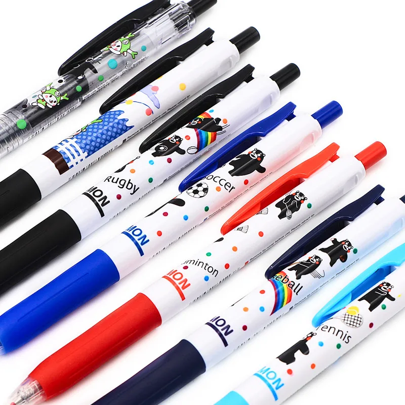 1 шт. Japan Zebra JJ15 набор гелевых ручек SARASA клип 0,5 мм KUMAMON FUKKACHAN ограниченная стационарная кавайные ручки ручка подарок, школьные принадлежности