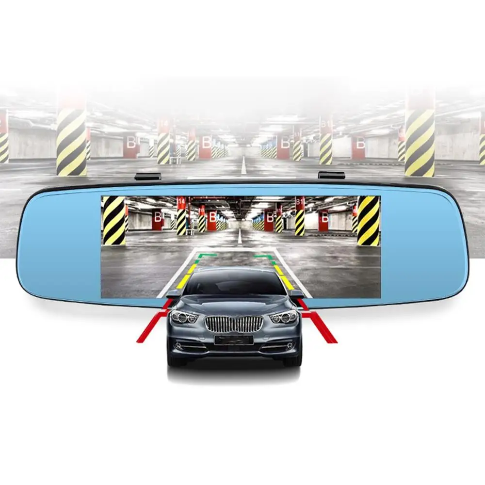 4G Streaming Media Wifi Driving Recorder 8 Inch Smart Rearview Mirror HD Android Navigation Electronic Dog