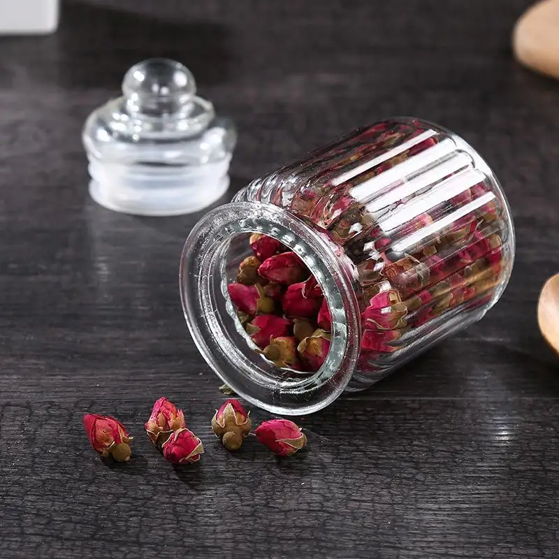 Glass Jars For Spices Slimes Seal Storage Jar Bottle Home Organizer Coffee Sugar Tea Container Bowl Kitchen Mason Jar Cans Bank