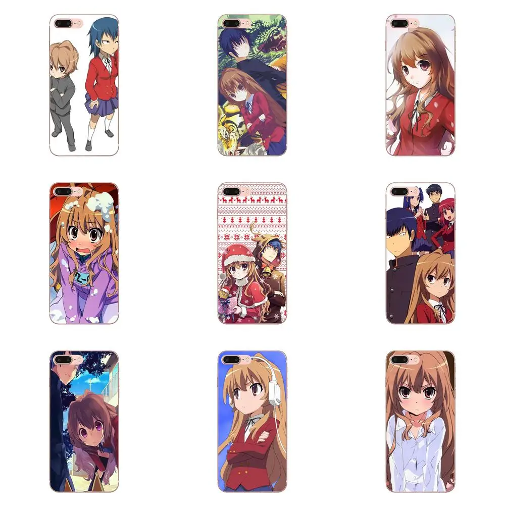 Аниме Toradora Мягкий мобильный телефон чехол для Samsung Galaxy Note 5 8 9 S3 S4 S5 S6 S7 S8 S9 S10 5G mini Edge