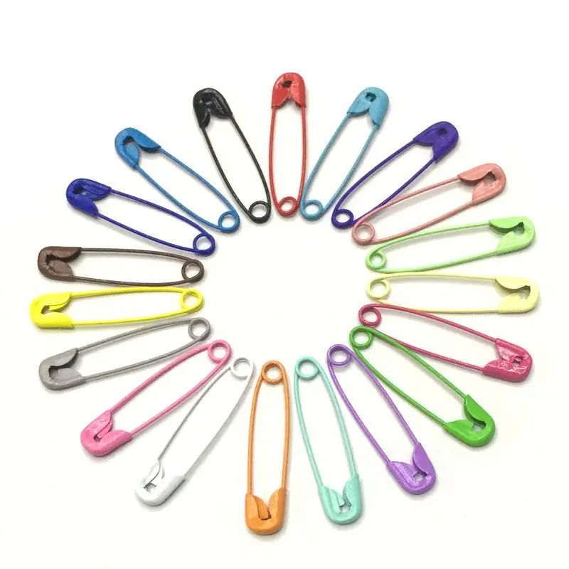 

50Pcs/ Colorful Metal Paper clip Openable Unisex Keyring Keychain Keyfob DIY Accessories for jewelry making