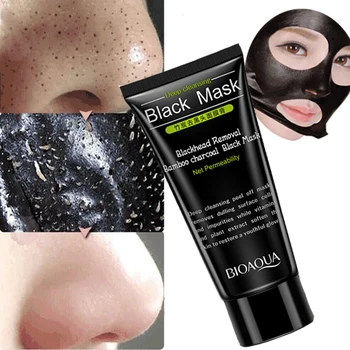 

Black Mask Face Blackhead Remover Peeling Mask Suction Blackhead Acne Treatment Deep Cleansing Purifying Facial Masks
