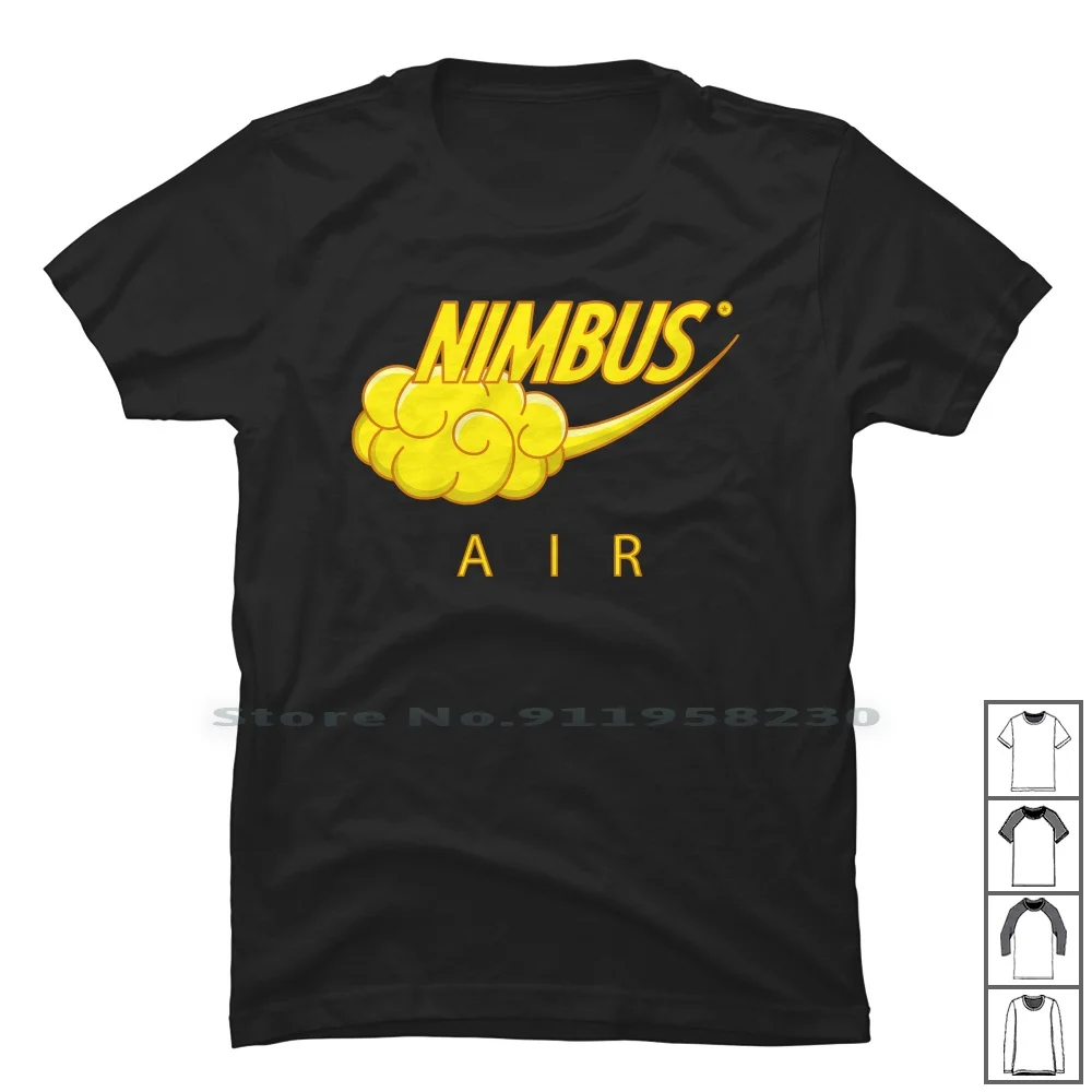 Maglietta Nimbus Air 100% Cotone Bus Air Maglietta Alla Moda Degli Stati Uniti