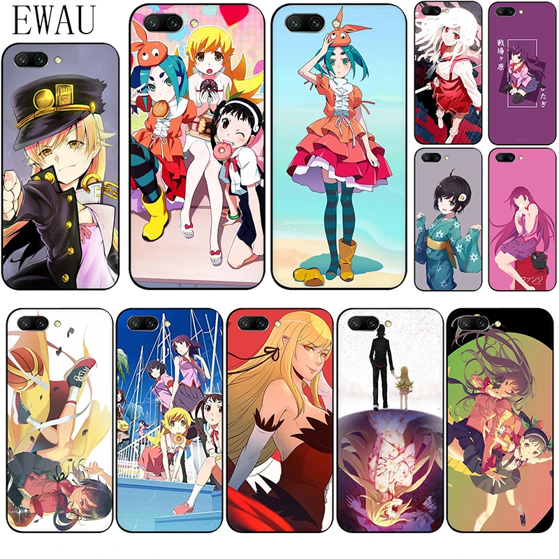 EWAU Monogatari силиконовый чехол для телефона huawei Honor 6A 7A Pro 7C 7X 8X 8C 8 9 Примечание 10 Lite вид