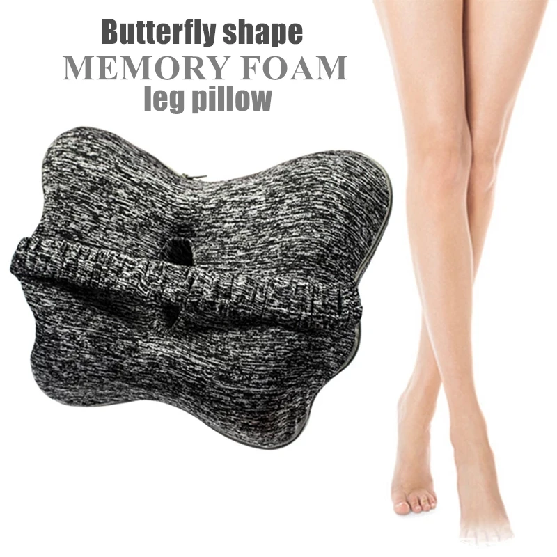 Butterfly Shape Pillow for Sleeping Memory Foam Leg Positioner Pillows